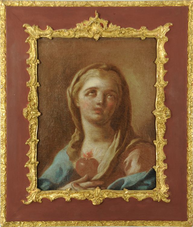 Madonna (dipinto) di Bardellino Pietro (attribuito) (seconda metà XVIII)