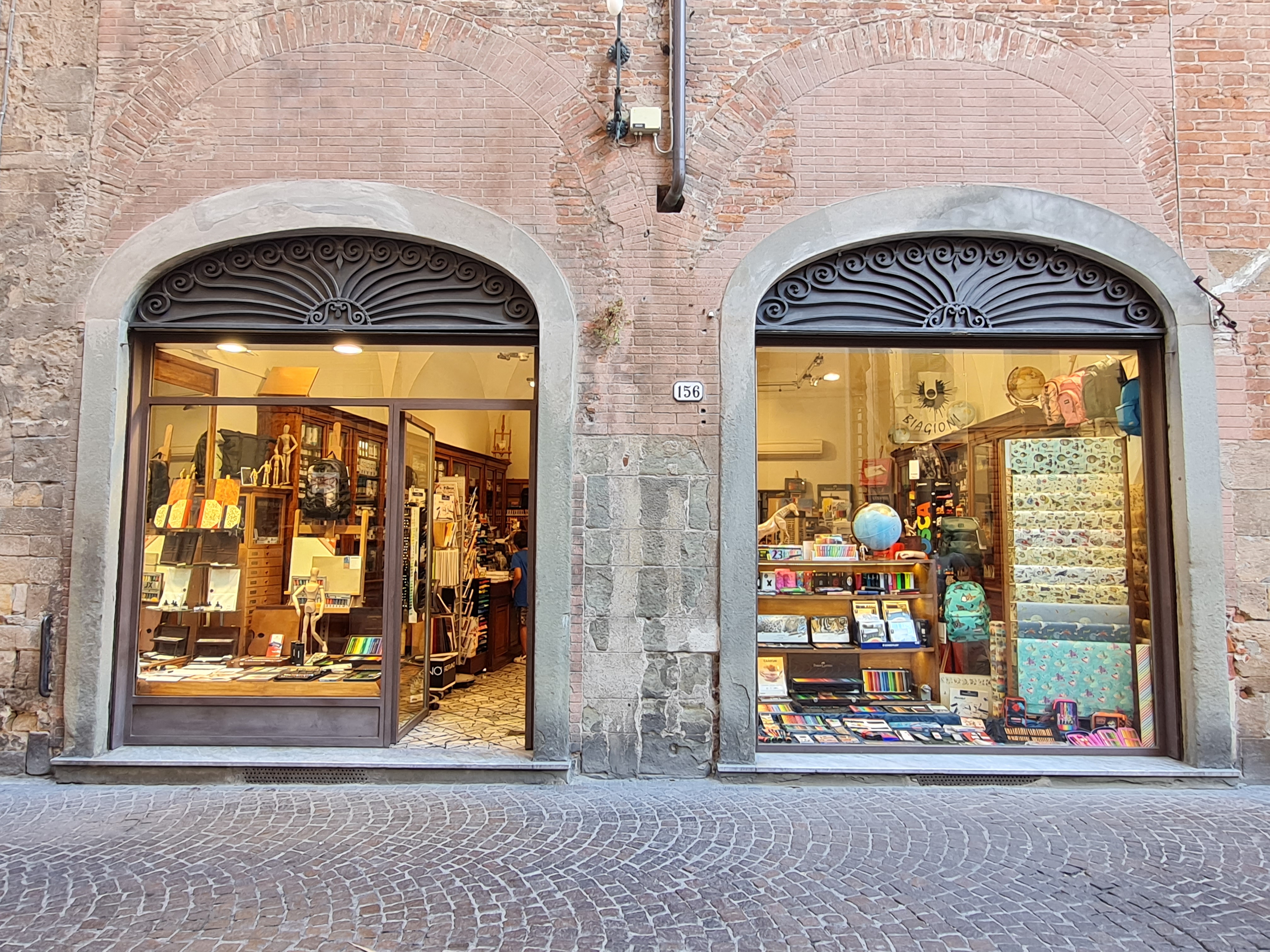 bottega, cartoleria, Cartoleria Biagioni, Lovi Lane (denominazione originaria storica) (prima metà XX)