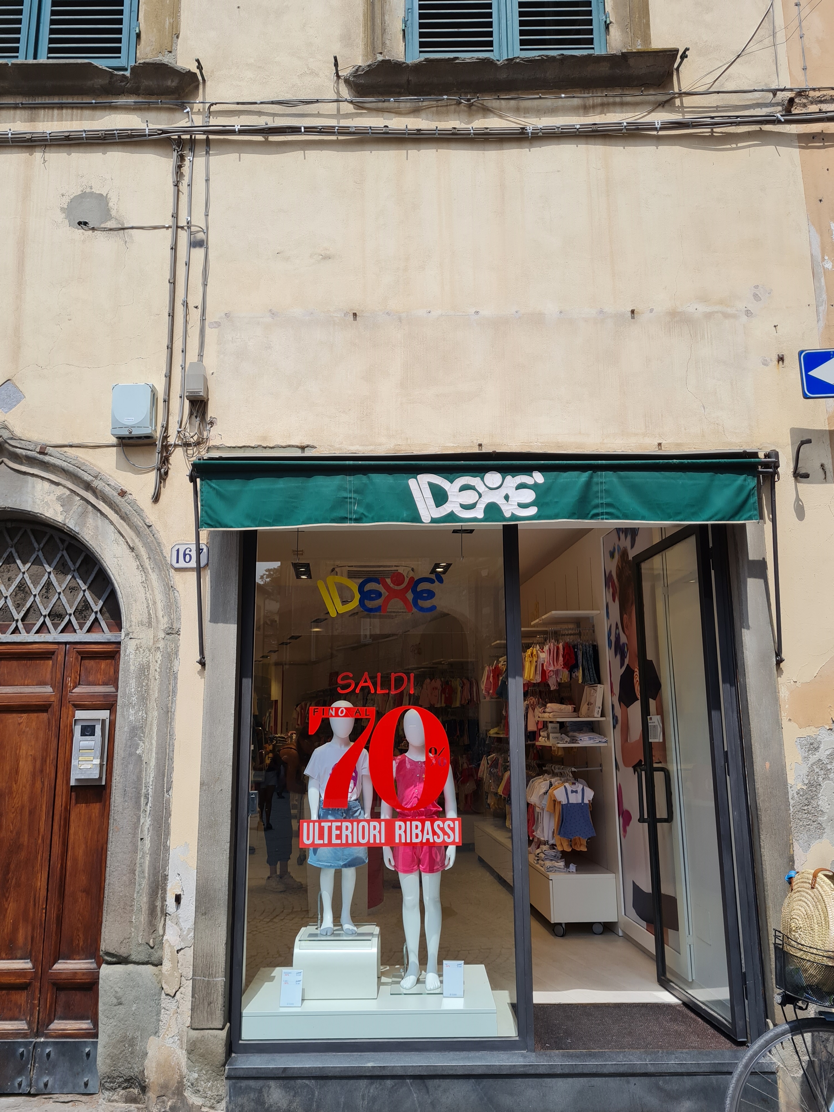 bottega, negozio di abbigliamento, Idexè, Augusto Gemignani Manifattura Lane (denominazione originaria storica) (anni venti XX)