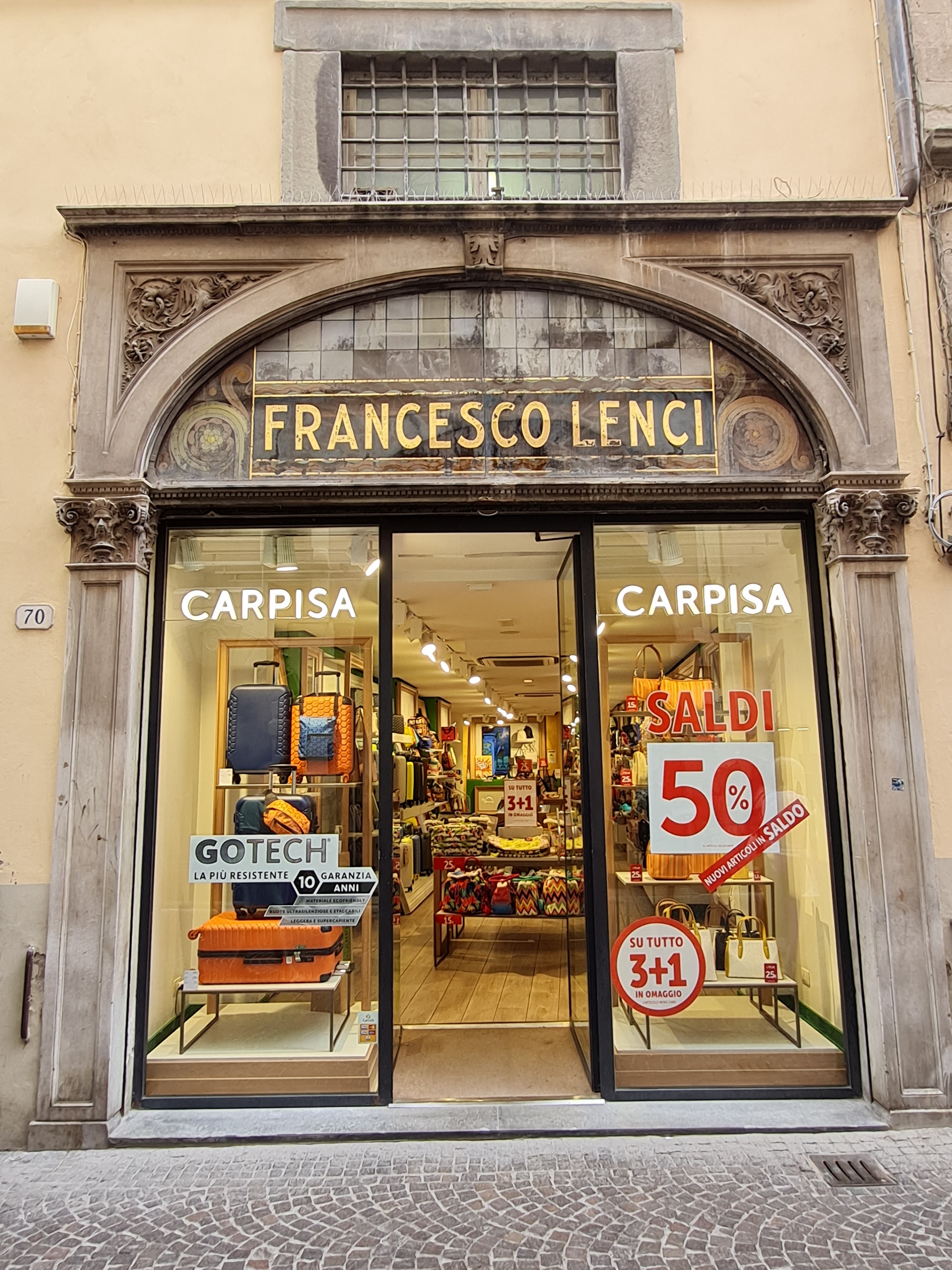 bottega, negozio di accessori, Carpisa, Francesco Lenci (ex) (ultimo quarto XIX)