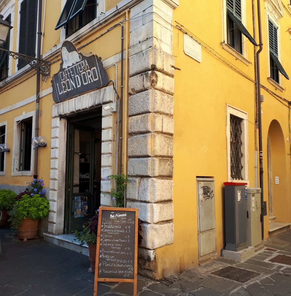 caffè, Caffetteria Leon d'Oro (terzo quarto XIX)