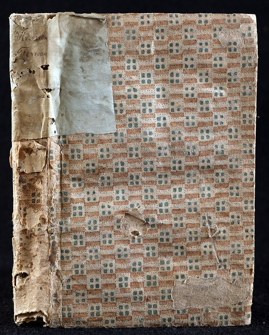 legatura piena, opera isolata - ambito italiano (fine/ inizio XVIII/ XIX)