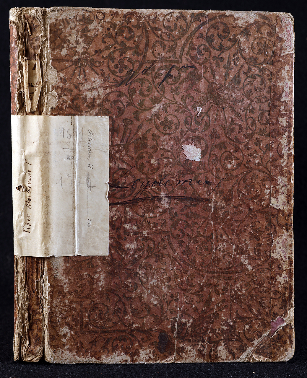 legatura piena, opera isolata - ambito italiano (fine/ fine XVII/ XVIII)