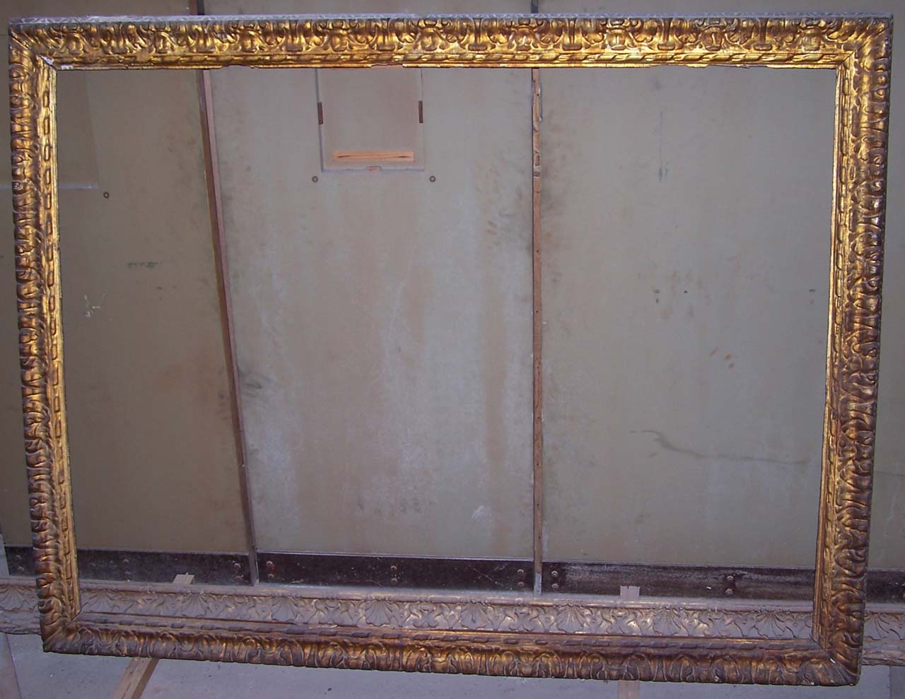 Elementi decorativi derivati da forme vegetali e geometriche (cornice) - bottega siciliana (prima metà XVII)