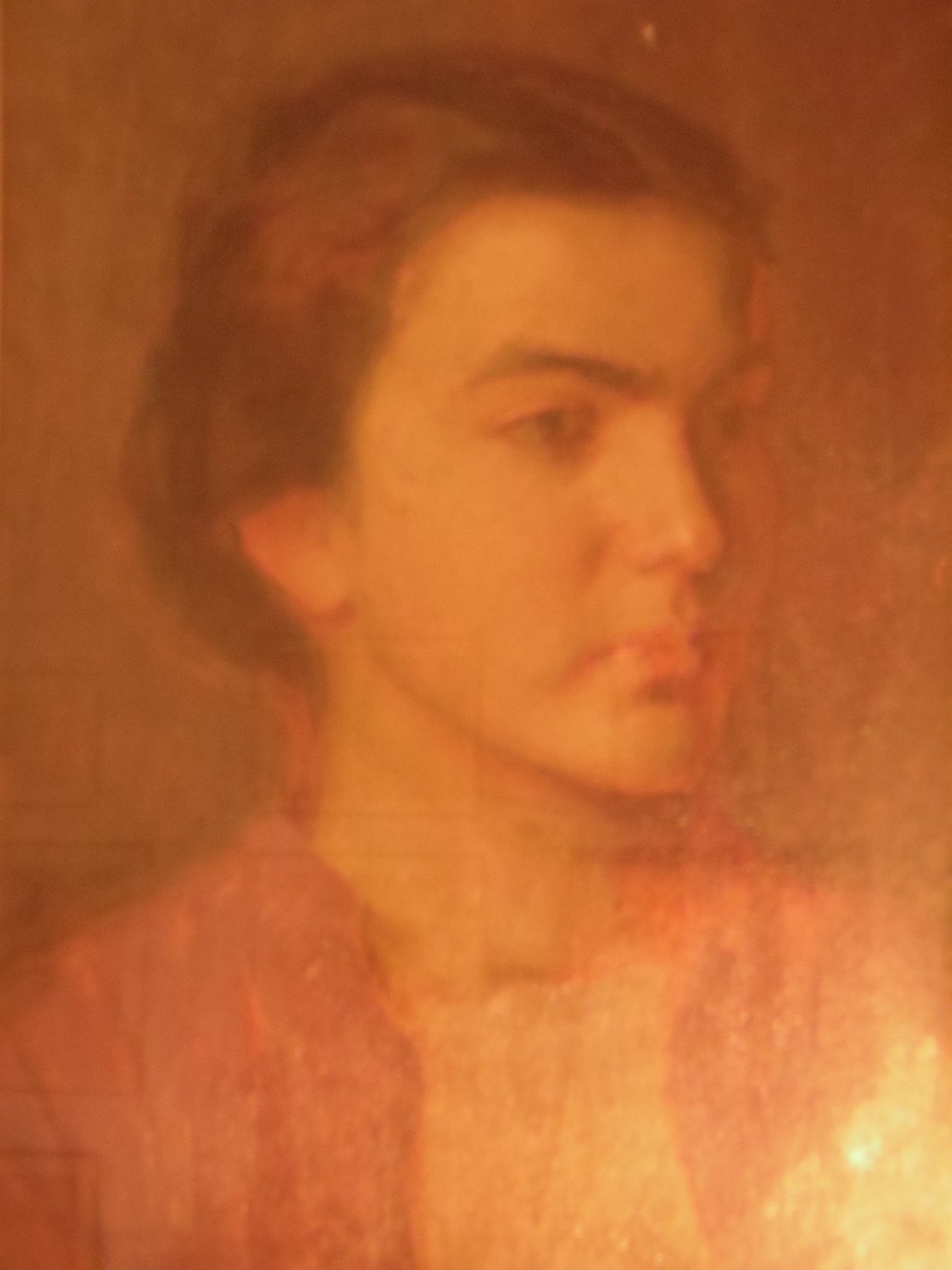 Minna, ritratto di donna (dipinto) di Ciamarra Elena (sec. XX)
