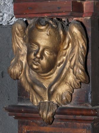 Cherubino (scultura, elemento d'insieme) di Baroncini Vincenzo (maniera) (seconda metà Sec. XVIII)