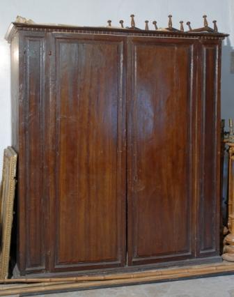 anta di armadio da sacrestia - ambito bergamasco (prima metà Sec. XIX)