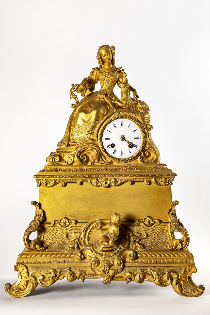 orologio, opera isolata - bottega parigina (prima metà XIX)
