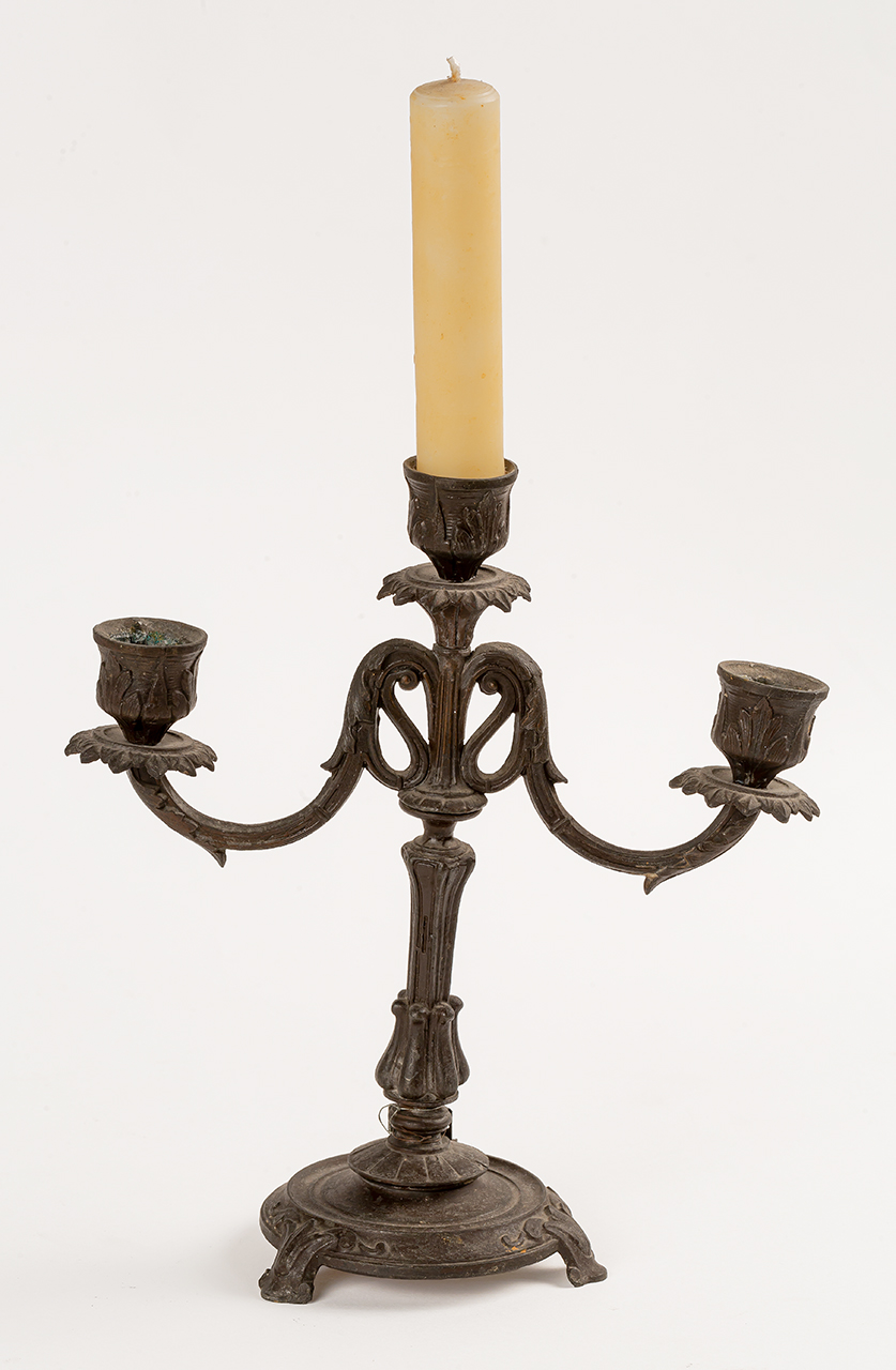 candelabro, serie - produzione ligure (seconda metà XIX)