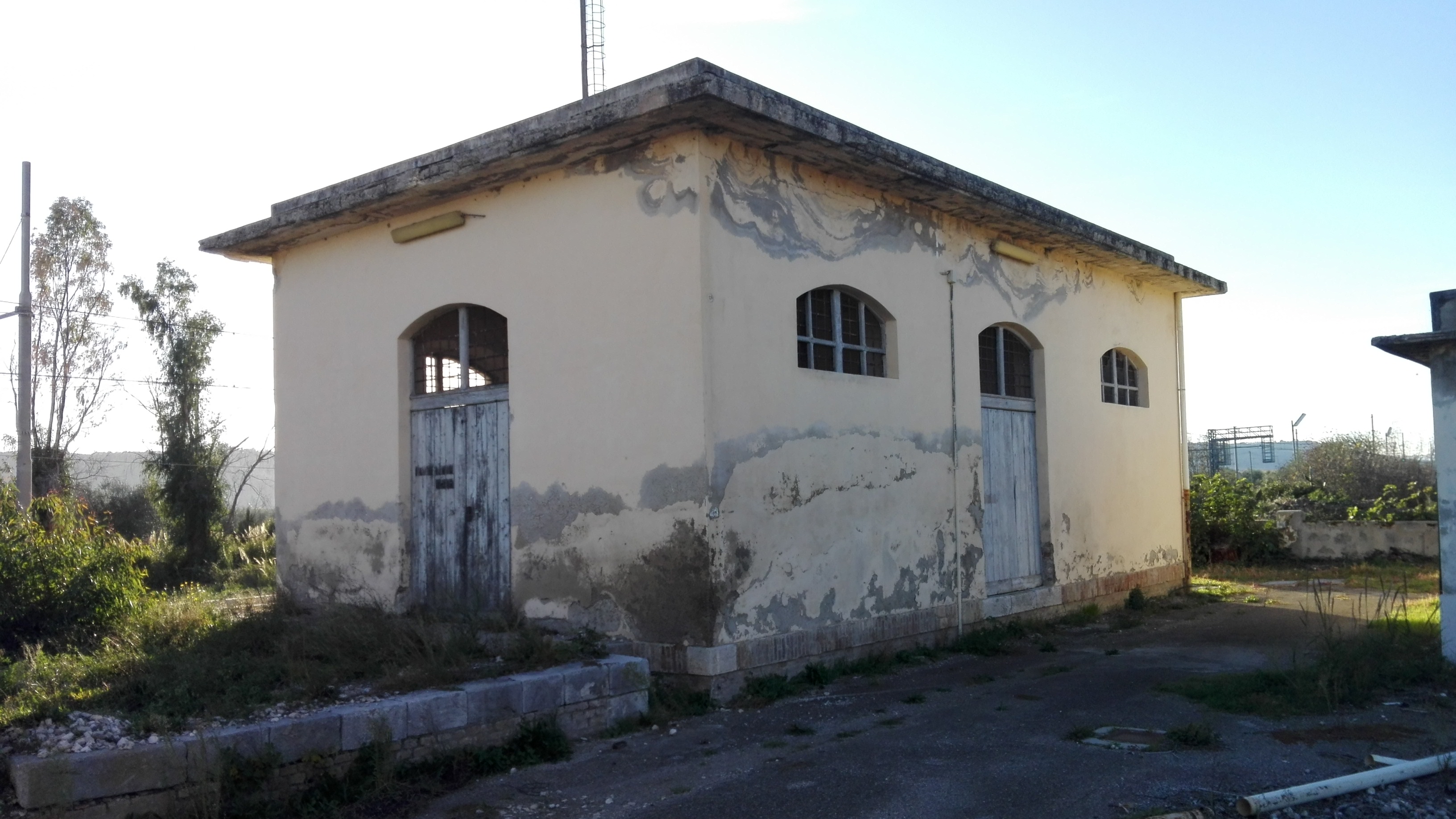 stazione, Stazione ferroviaria "Bernalda" (seconda metà XIX)