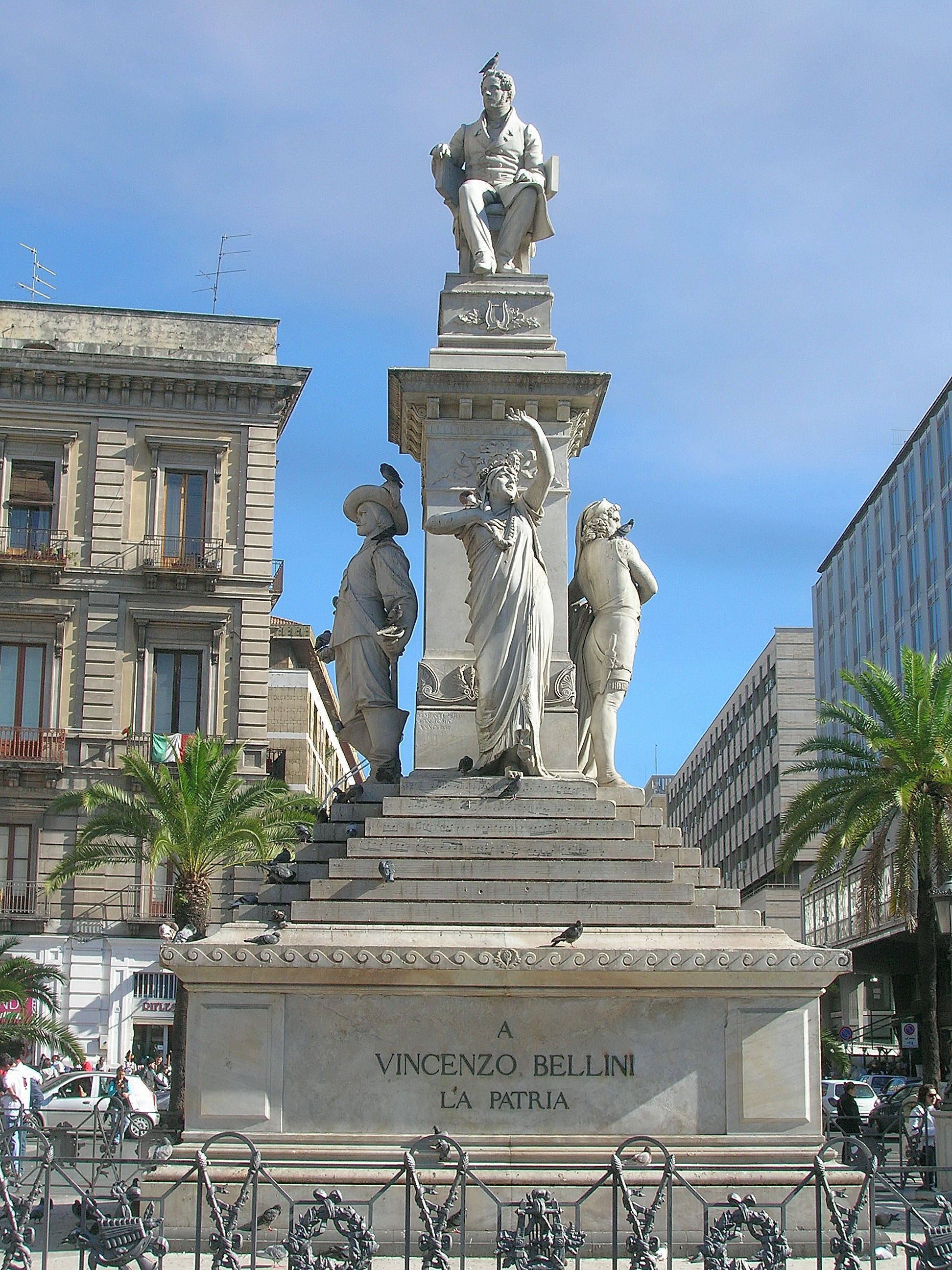 monumento, MONUMENTO A VINCENZO BELLINI (ultimo quarto SECOLI/ XIX)