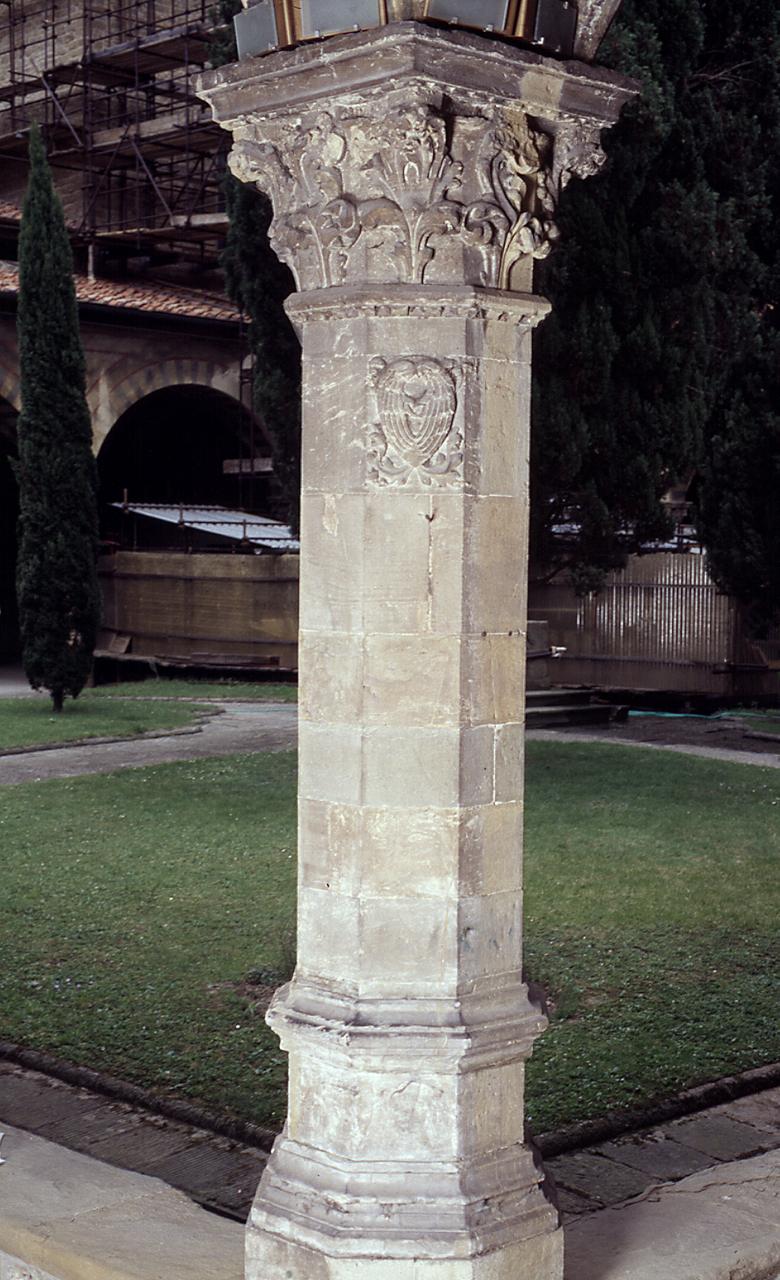 pilastro - produzione fiorentina (sec. XIV)