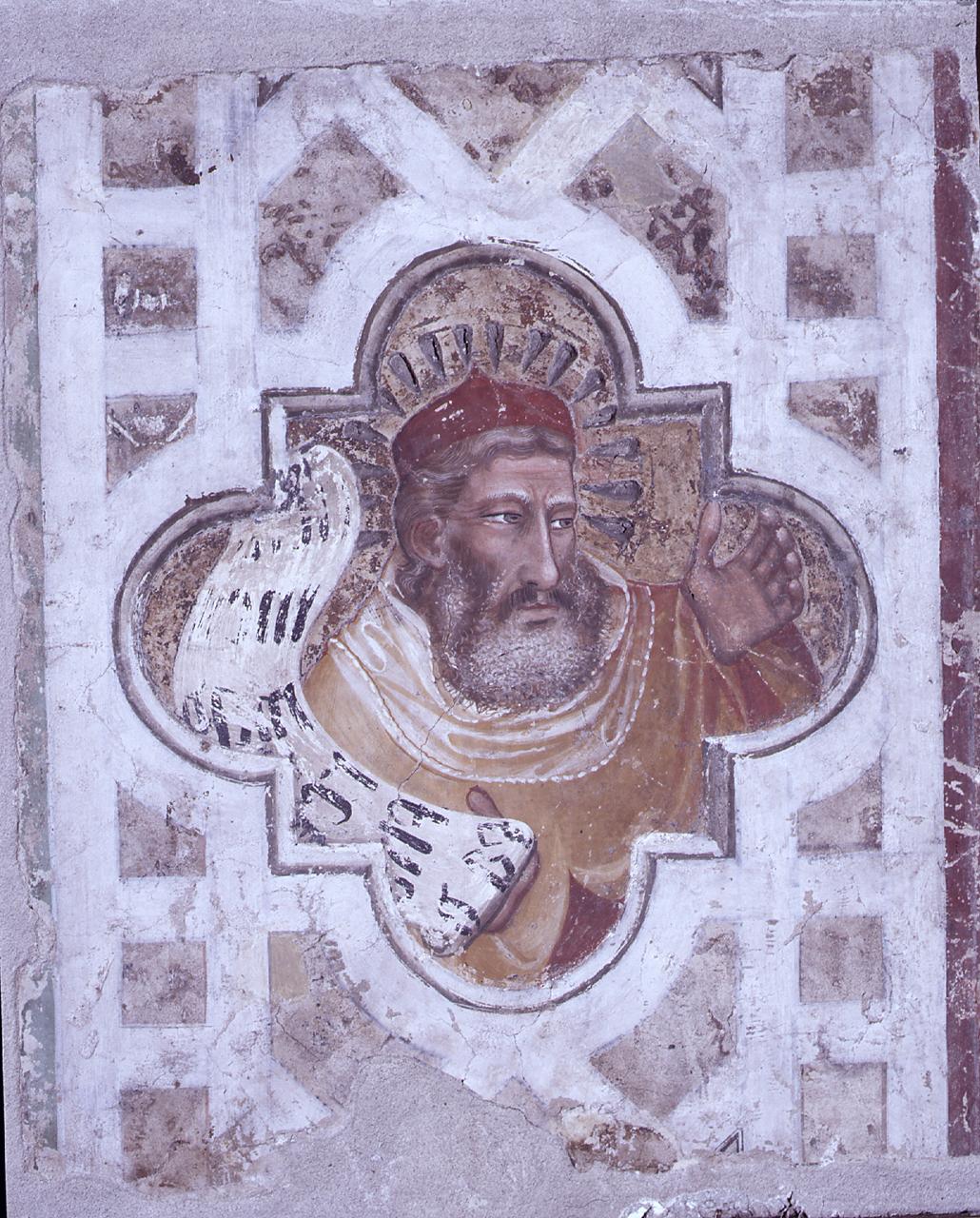 profeta (?) (dipinto, frammento) di Andrea di Cione detto Andrea Orcagna (e aiuti) (sec. XIV)