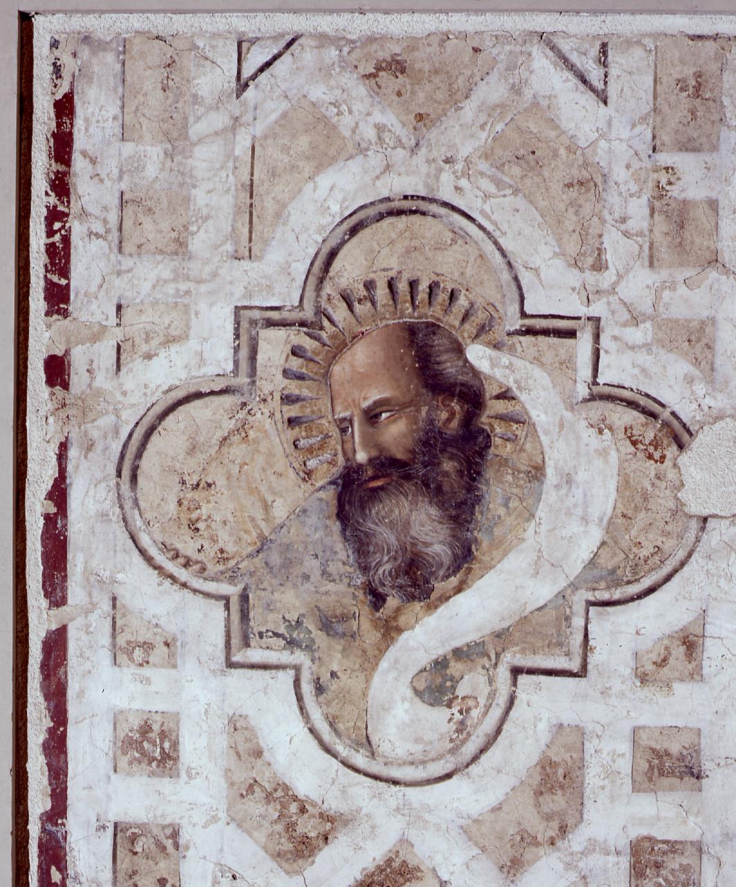 profeta (dipinto, frammento) di Andrea di Cione detto Andrea Orcagna (e aiuti) (sec. XIV)