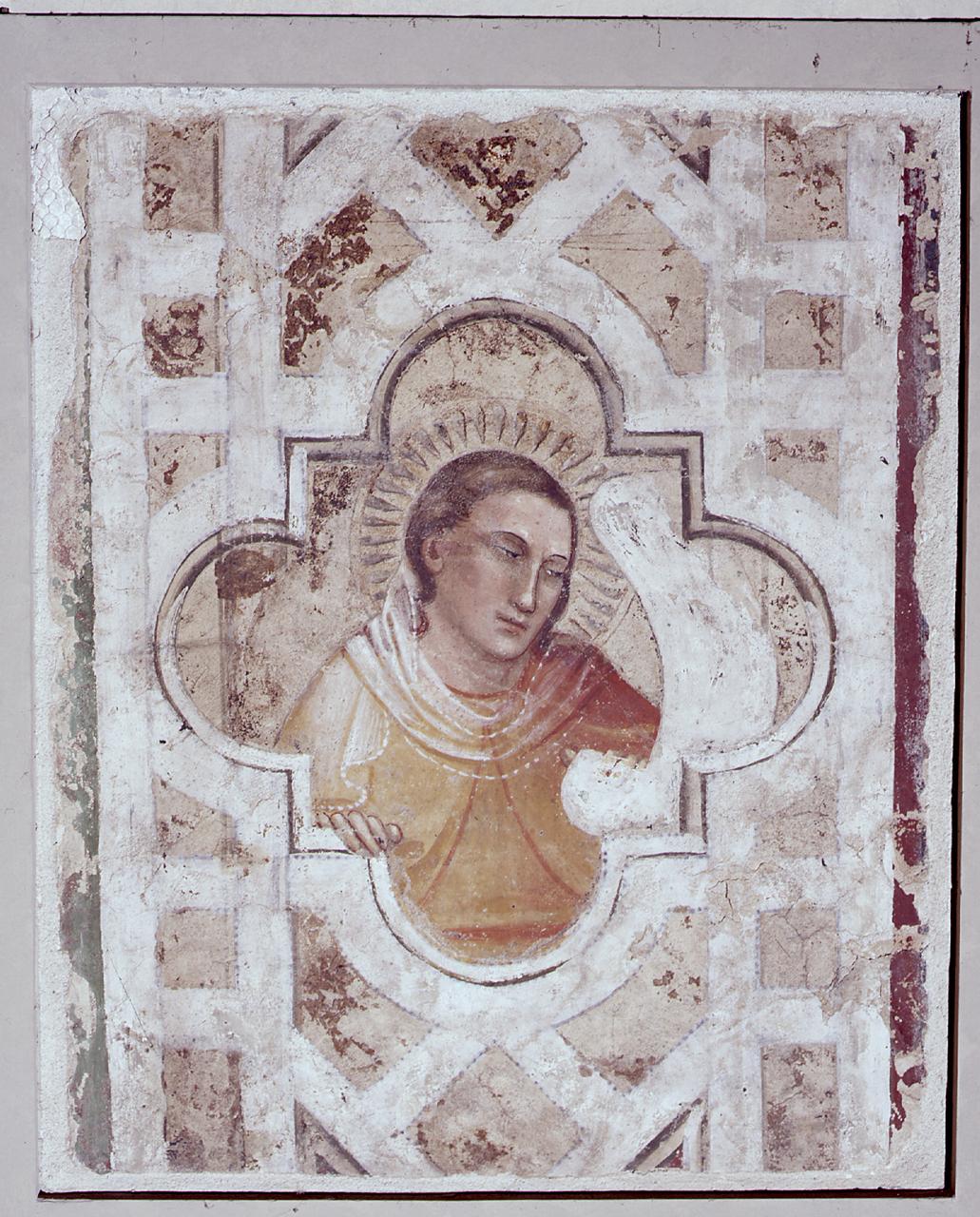 profeta (dipinto, frammento) di Andrea di Cione detto Andrea Orcagna (e aiuti) (sec. XIV)