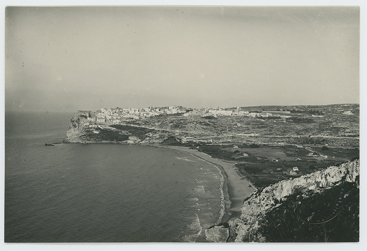 Peschici - panorama (positivo) di anonimo (XX)