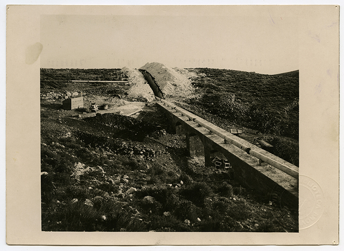 Monte Sant'angelo - paesaggio (positivo) di anonimo (XX)