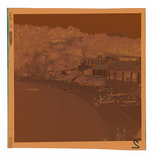 Isole Tremiti - San Domino - Spiaggia dei Pagliai (negativo) di Ficarelli fotostampa studio fotografico (XX)