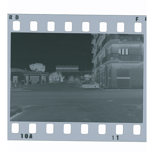 Putignano - Via Cavalieri di malta (negativo) di Anonimo (XX)