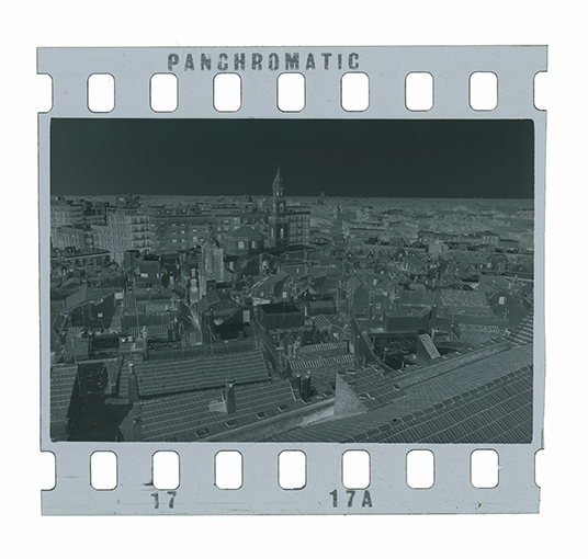 Putignano - Veduta panoramica (negativo) di Anonimo (XX)