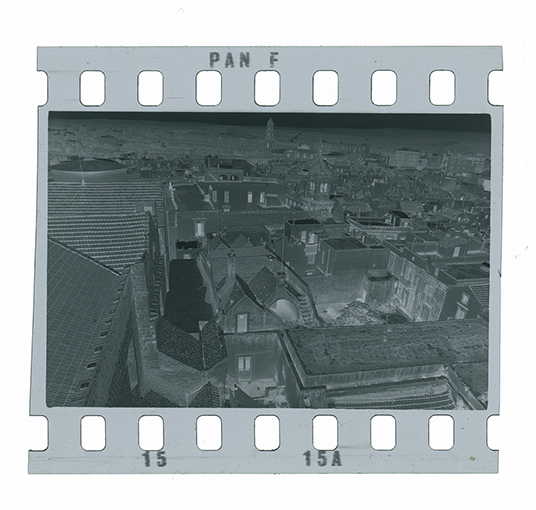 Putignano - Veduta panoramica (negativo) di Anonimo (XX)