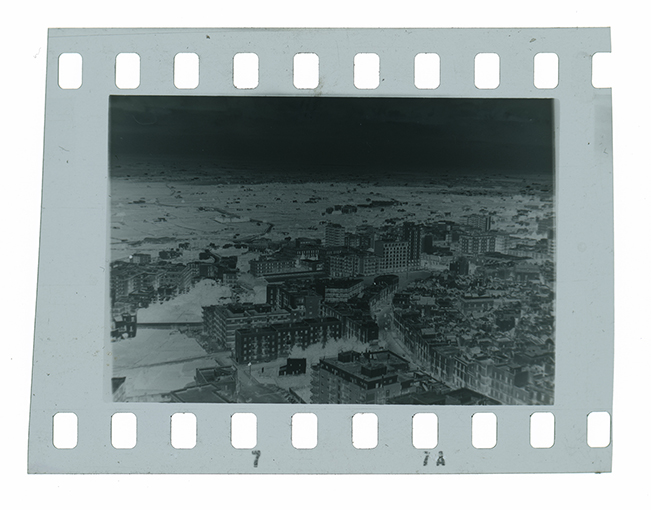 Putignano - Veduta aerea (negativo) di Anonimo (XX)