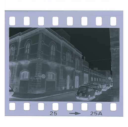 Putignano - Via Galileo Galilei (negativo) di Anonimo (XX)