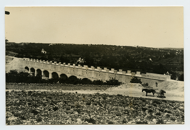 Ponte canale - panorama (positivo) di Anonimo (XX)