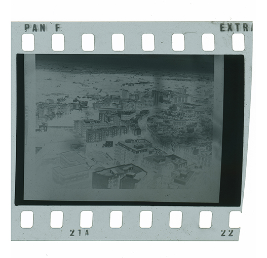 Putignano - Veduta aerea (negativo) di Anonimo (XX)