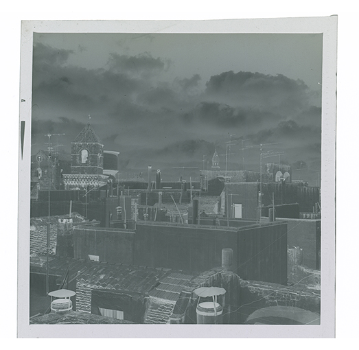 Putignano - Veduta dall'alto - Campanili (negativo) di Anonimo (XX)