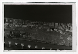 Bari - Veduta dell'area di Largo 2 Giugno (negativo) di Ficarelli fotostampa studio fotografico (XX)