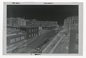 Bari - Ponte rione Japigia (negativo) di Ficarelli fotostampa studio fotografico (XX)