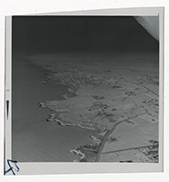 Torre a Mare (Bari) - Veduta aerea della costa (negativo) di Ficarelli fotostampa studio fotografico (XX)