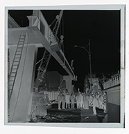 Bari - Ponte di Corso Cavour in costruzione (negativo) di Ficarelli, Michele (XX)