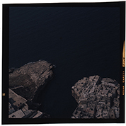 Polignano a Mare - veduta aerea del centro storico (diapositiva) di Ramosini, Vitaliano, Stagnani, Vittorio (XX)