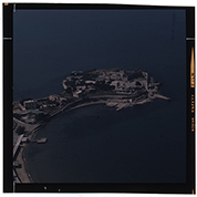 Trani - veduta aerea della penisola "Colonna" (diapositiva) di Ramosini, Vitaliano, Stagnani, Vittorio (XX)