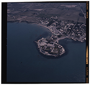 Trani - veduta aerea della penisola "Colonna" (diapositiva) di Ramosini, Vitaliano, Stagnani, Vittorio (XX)