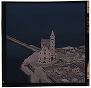 Trani - veduta aerea della cattedrale (diapositiva) di Ramosini, Vitaliano, Stagnani, Vittorio (XX)