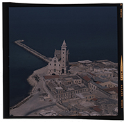 Trani - veduta aerea della cattedrale (diapositiva) di Ramosini, Vitaliano, Stagnani, Vittorio (XX)