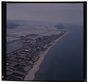 Margherita di Savoia - veduta aerea (diapositiva) di Ramosini, Vitaliano, Stagnani, Vittorio (XX)