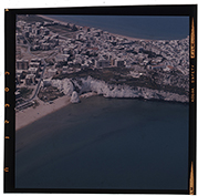 Vieste - veduta aerea di Pizzomunno (diapositiva) di Ramosini, Vitaliano, Stagnani, Vittorio (XX)