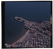 Vieste - veduta aerea del centro storico (diapositiva) di Ramosini, Vitaliano, Stagnani, Vittorio (XX)