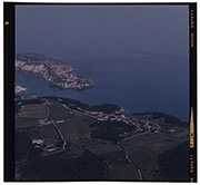 Isole Tremiti - veduta aerea di San Nicola, Cretaccio e San Domino (diapositiva) di Ramosini, Vitaliano, Stagnani, Vittorio (XX)