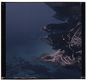 San Domino (Isole Tremiti) - veduta aerea del porticciolo a Cala delle Arene (diapositiva) di Ramosini, Vitaliano, Stagnani, Vittorio (XX)