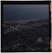 Foce Varano (Ischitella) - veduta aerea (diapositiva) di Ramosini, Vitaliano, Stagnani, Vittorio (XX)