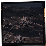 Foce Varano (Ischitella) - veduta aerea (diapositiva) di Ramosini, Vitaliano, Stagnani, Vittorio (XX)