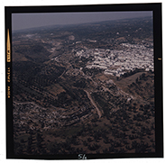 Ginosa (Taranto) - veduta aerea della città (diapositiva) di Ramosini, Vitaliano, Stagnani, Vittorio (XX)