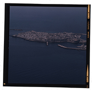 Gallipoli - veduta aerea del borgo antico (diapositiva) di Ramosini, Vitaliano, Stagnani, Vittorio (XX)