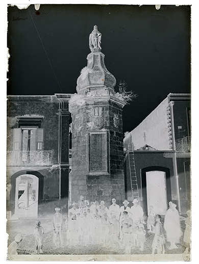 Foggia - "Epitaffio" (negativo) di Anonimo (XX)