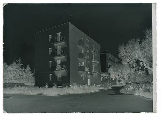 Bari - Palazzine (negativo) di Anonimo (XX)